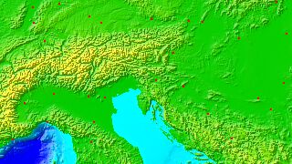 map1028, Trieste, Italien