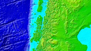 map1263, Puerto Aisén, Chile